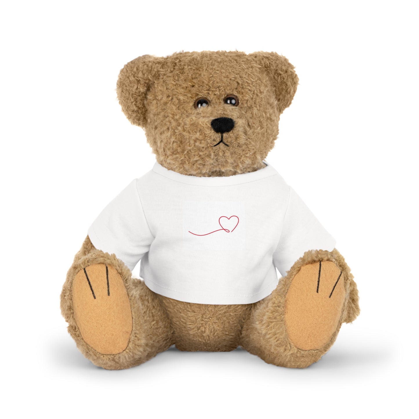 Teddybär mit Herz-Shirt – Ein kleines Geschenk voller Liebe